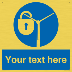 Custom mandatory lock rotor blades